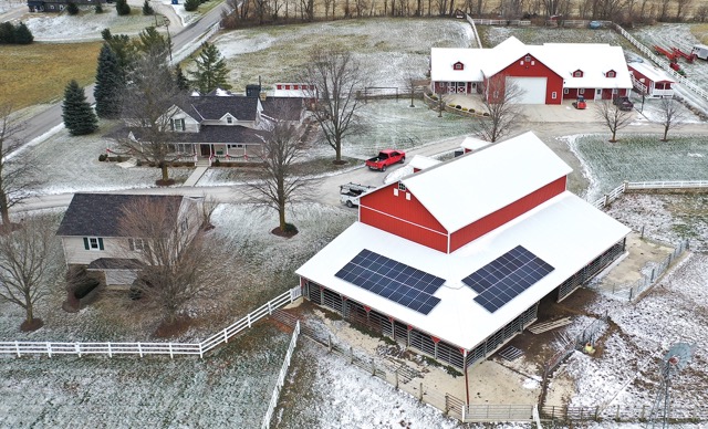 Residential Barn Roof Aerial1 Medium